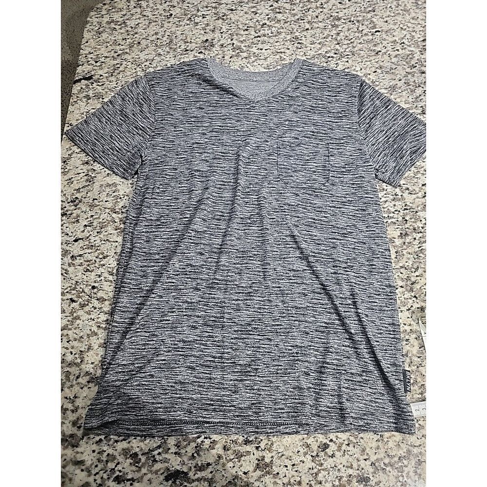 BKLYN Brooklyn Cloth Manufacturing Co Mens Black White Short Sleeve Shirt SM